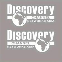 2pcs Explore Channel Stickers, Car Decal Stickers, Vinyl Stickers - Explore Channel Asian Network Offroad Adventure World Tour Decals