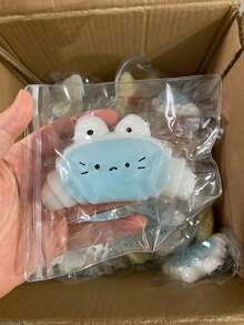 1 件可爱挤压猫耳减压球玩具，柔软有弹性的手指玩具（产品不带链），情人节礼物，派对礼物