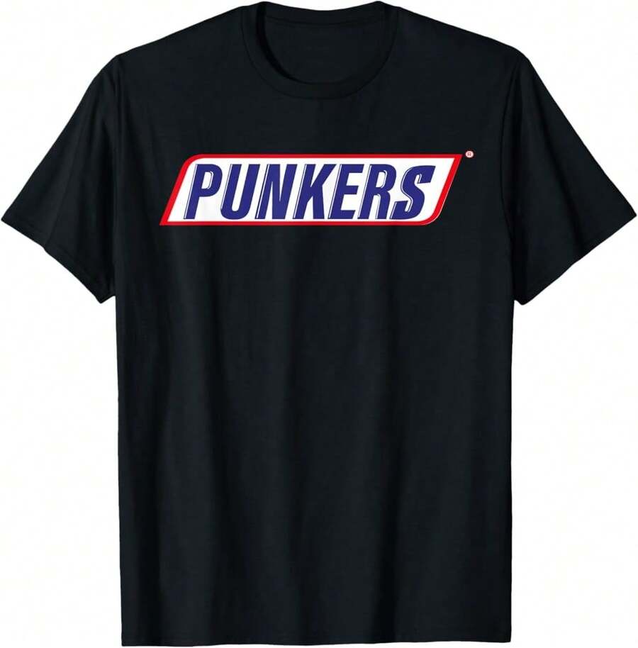Punkers Music Retro Punk Rock Concert Funny Gift T-Shirt Graduation Gift For Son Birthday Gift For Teenage Boy - Black - View 1