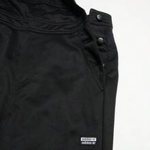 Adidas 1 件女士时尚三叶草印花吊带连体裤 GN4261 - 黑色 - 查看 3