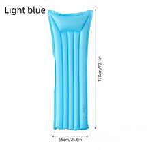 Summer Adult Floating Raft Swimming Ring Water Sports Inflatable Floating Mattress Floating Board Beach Play Beach Lounge Chair, Beach Essentials, Beach Accessories, Pool Float - Multicolor - View 10