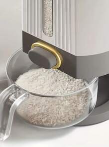 22lbs Capacity Airtight Moisture Proof And Insect Proof Rice Storage Container With Measuring Cup For Kitchen Use Ideal For Storing Grains Cereals And Other Dry Foods This Large Capacity