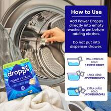 Dropps Odor And Stain Biobased Power Laundry Detergent Pods - Lavender Meadow - 40ct/12.6oz - 1 - 查看 9