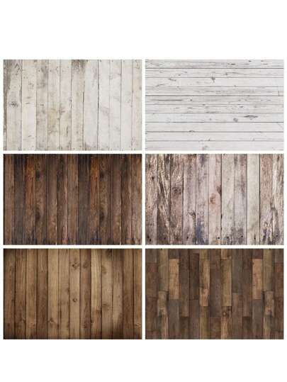 Vinyl Wood Floor Newborn Baby Photography Backdrop Retro Portrait Photo Background Infant Photocall Studio Prop Children Kids Birthday Shower Gift