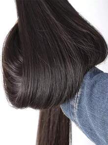 Uveous Brazilian Straight Bundles Human Hair 16 18 20 Inch, 12A Grade, 100% Unprocessed Virgin Human Hair Extensions, Natural Black (10-34) - Natural Black - View 7