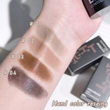 JUJU DREAM Long-Lasting Contour Stick: Matte Bronzer, Nose Sculpting Stick And Face Defining Solid Contour Cream - Travel-Friendly Design