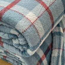 Pop Plaid Printed Double Blanket - 彩色 - 查看 2