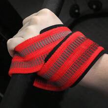 MKAS 1 Pair Figure 8 Lifting Straps For Deadlift Powerlifting For Men Women Cross Training Strong Weightlifting Wrist Straps Deadlifting Straps, Gym - Blue - View 3