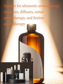 500ml Fragrance Essential Oil Refill (28% Concentration, Most Market Products 4%-6%), Suitable For Ultrasonic Aroma Diffuser, Rattan Reed Diffuser, Flameless Fragrance, Hotel High-End Rattan Reed Diffuser, Long-Lasting Scent