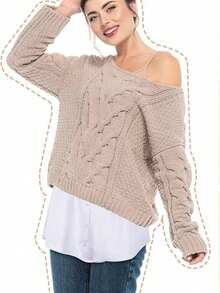 1 件白色仿裙摆，打造学院风叠穿造型的必备单品，轻松为你的穿搭增添层次感 - 兩件裝[白色] - 查看 3