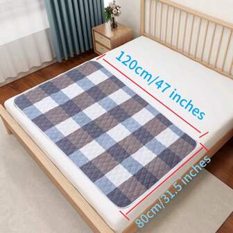 超大防水床垫保护套 - 柔软棉质表面，TPU 防水背衬，吸水性强，透气性好，可机洗，夜间舒适