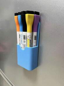 8 Stücke/2 Stücke Whiteboard Stift, löschbarer Wasserstift, magnetischer Whiteboardwischer, feine Spitze Malmaler Stift (Nachfüllungen 0,5-1 mm)