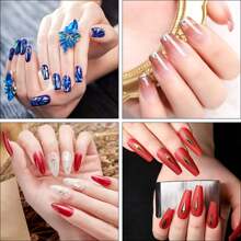 Nail Glue, Nail Glue For Acrylic Nails, Professional Nail Tip Glue For Acrylic Nails Press On Nails,Super Strong Nail Tips Glue For Stick On Nails Long Lasting Nail Glue For Fake Nails 0.07OZ/30PCS