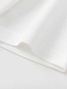 Balabala 2025 Summer Kids Short Sleeve T-Shirt, Boys' Quick Dry Breathable Polo Shirt - Original White - View 6