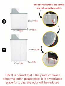 1pc Food Storage Container With 1pc Foldable Bowl, Plastic Transparent Material Pet Food Sealed Canister With Measuring Cup, Snack Divider Storage Box For All Seasons - Pink - View 4