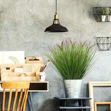 12/24/36Pcs Artificial Grass Plants, Faux Shrubs Wheat Grass, Artificial Tall Grass Fake Plants For Outdoor Decor,Artificial Greenery Stems For Room Indoor Home Decor(Green Red Tail), Valentine's Day, Gift - Multicolor - View 4