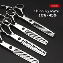 1PC Professional Hair Cutting Scissors Hair Thinning Scissors Hairdressing Scissors For Barber Salon Home Use Thinning Rate 10%-45%, Back To School, Travel Holiday Essentials, Hair Accessories For Women, Slick Back Brush, Barber Accessories, Hair Dryer, Hair, Barber, Hair Tools, Hair Products,Hair Dryer,Hair, Accessories, Hair Products, Hair Tools, Hair Stuff, Hair Care, Curly Hair Brush, Barber, Barber Accessories, Hairdressing Equipment,Travel Essentials,Travel Essential,Hairstyle,Hairdressing,Hair,Travel,Hair Products,Hair Tools,Hair Stuff,Barber,Barber Accessories,Barbershop,Hairdressing Equipment - Silver - View 6