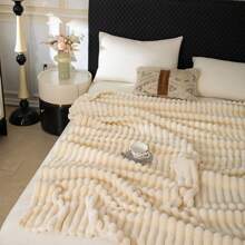 Double-Sided Plush Fireplace Cover, Thick Fireplace Blanket For Home Use, Electric Heater Protective Cover, Heating Pad Blanket
