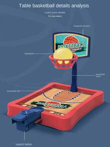 1 Set de Minijuegos de Baloncesto, Juegos de Tiro con los Dedos, Juguetes de Juego de Tiro de Baloncesto con los Dedos, Juegos de Pelota Interactivos, Juguetes Inteligentes para Interior, Regalos Ideales para Cumpleaños, Fiestas y Festividades
