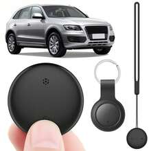 1pc The Latest Smart Air Tag Tracker From 2025, Key Finder, Supports The "Find My" Application Only Available On IOS System. Compatible Item Locator, Suitable For Wallets, Suitcases, Suitcases, Backpacks, Etc., Equipped With A Replaceable Battery Button Tracker.