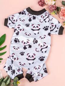 2件装柔软狗狗睡衣，颜色随机 - 时尚图案，透气舒适，适合小型和中型犬，可手洗/机洗，狗狗睡衣，宠物家居服，趣味宠物服装，舒适宠物服，狗狗居家服，宠物爱好者（尺码偏小，请选购大一码。） - 彩色 - 查看 5