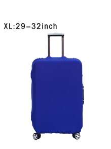 Luggage Cover Stretch Fabric Suitcase Protector Baggage Black Color Dust Case Cover Suitable For18-32 Inch Suitcase Case Travel Organizer For Travel Accessories Luggage Supplies For Back To School For Travel For Student For Women Men Vacation Summer Travel Essentials Holiday Bag For School School Accessories School Stuff