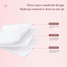 1 Pack Disposable Soft Facial Cleansing Cotton 100pcs-COTTON