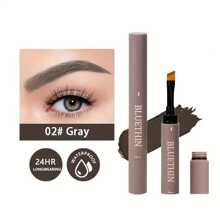 1pc Dual-Ended Eyebrow Pencil With Brush, Waterproof And Sweat-Proof, Smudge-Proof And Transfer-Proof