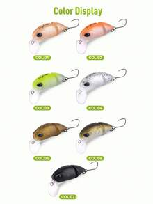 Kingdom 双节小鱼饵 2.3 克 37 毫米 浮动硬饵 ABS 渔具 人造硬饵 摇摆饵 渔具 摇摆器