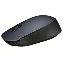 Logitech M170 Wireless Mouse - Compatible With Windows/Mac/Laptop, Portable Plug & Play, Stable 2.4G Connection, Must-Have For Office & Travel - Grey - View 2