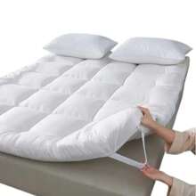 Pillow Top Widow Size 400 Thread Count Extra Soft Mattress Protector - White - View 2
