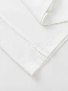 Balabala 2025 Summer Kids Short Sleeve T-Shirt, Boys' Quick Dry Breathable Polo Shirt - Original White - View 7