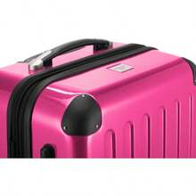 Alex Set Of 3 Haide Lages Trolley Suitces Expandable S M L Pink - Set - View 9