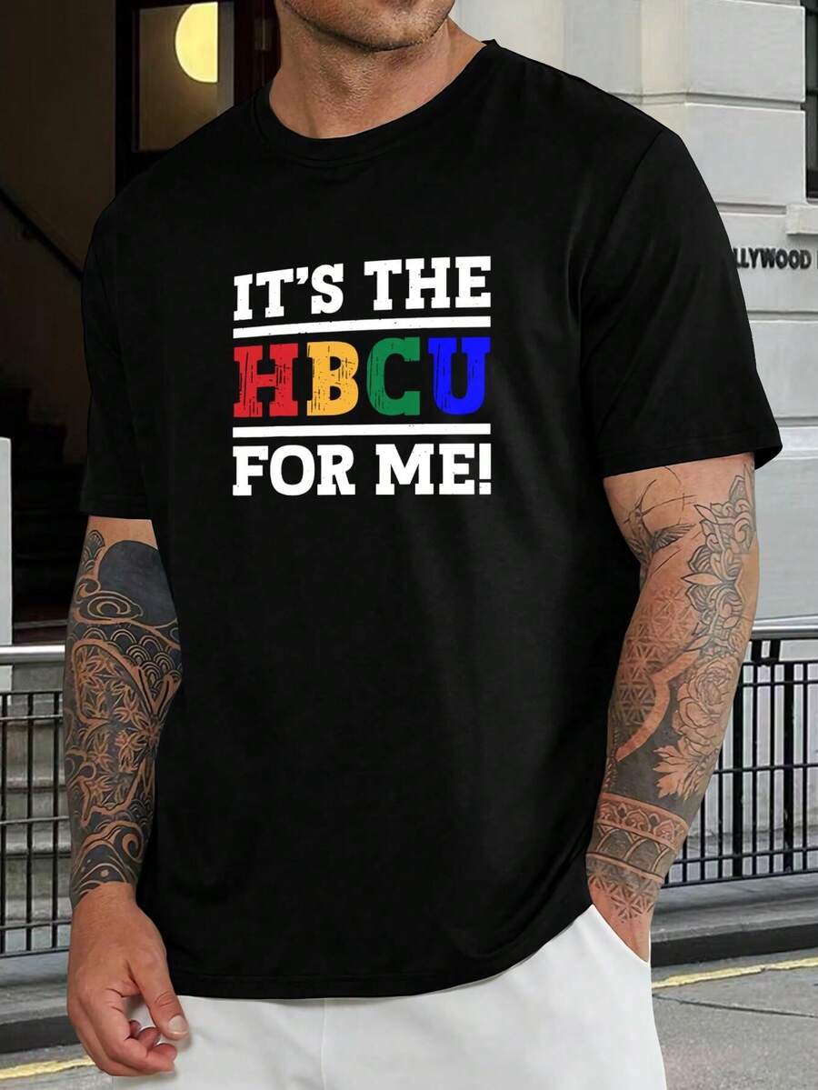 Camiseta con orgullo de HBCU - Ropa de universidades históricamente negras - Camiseta universitaria para estudiantes y antiguos alumnos - Regalo de camiseta negra - Tallas grandes disponibles - Negro - Ver 1