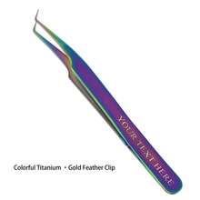 Lash Curved Tweezers Eyelash Extension Personalized Gift Set Of Professional Precision Lashing, Stainless Steel, Multicolor,Girlfriend Gift, Anniversary Gift, Women's Valentine's Day Gift, Birthday Gift, Wife's Anniversary Gift, Romantic Gift, Luxury Gift, Mother's Luxury Gift, Wife's Luxury Gift, Girlfriend's Unique Gift, Mother's Best Gift - Multicolor - View 3