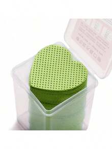 1080pcs Square Lint-Free Nail Polish Remover Pads, 200pcs Heart-Shaped Lint-Free Nail Polish Remover Pads, Eyelash Glue Bottle Cleansing Wipes - Multicolor - View 13