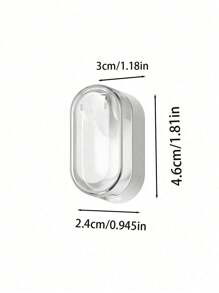 Bathroom Toothbrush Holder For Home Use, Wall-Mounted Minimalist Dustproof Toothbrush Hanger Without Drilling, With Automatic Closing Cover,Toothbrush Storage Shelf,Simple Portable Organiser For Bathroom,Dustproof Toothbrush Organiser With Cover Back To School