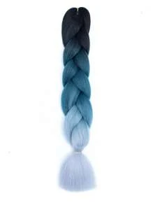 Estensioni per trecce arcobaleno da 24 pollici, capelli sintetici viola professionali, trecce jumbo, estensioni per capelli colorate a gradiente africane per intrecciare all'ingrosso per Ognissanti e Natale