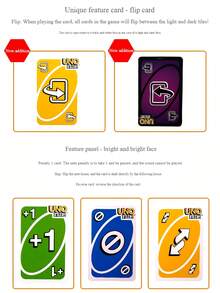 ​Mattel UNO Official Collection:   & TRANSFORMERS Multi-Edition Card Game Bundle - 112 Cards Per Deck, 2-10 Players, Themed Party Game With Robotic Transforming Mechanics​ - GDR44 Mattel UNO Flip Playing Cards - View 8