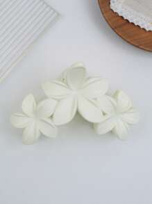 Grampos de cabelo minimalistas foscos com 3 designs florais, grampos de cabelo macios e versáteis para rabo de cavalo/coque, adequados para uso diário, viagens, casual, festas, grampos de cabelo de verão, grampos de cabelo, prendedores de cabelo, prendedores de cabelo