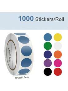 1000 miếng dán chấm tròn 1/2 inch, nhãn mã hóa màu, nhãn dán mã hóa nhiều màu để phân loại tệp, đánh dấu các điểm chính, tô màu, lớp học của học sinh, văn phòng, tổ chức, ý tưởng quà tặng Giáng sinh, đồ trang trí nhà ngày lễ (1 cuộn = 1000 miếng), lớp học, nhãn dán chấm, cuộn nhãn dán, cuộn tô màu, giấy dán, nhãn dán chấm trắng, nhãn dán nhỏ, nhãn dán chấm trắng, nhãn dán chấm đỏ - nhiều màu - Xem 13