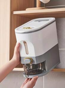22lbs Capacity Airtight Moisture Proof And Insect Proof Rice Storage Container With Measuring Cup For Kitchen Use Ideal For Storing Grains Cereals And Other Dry Foods This Large Capacity
