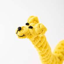 Dog Pet Puppy Chew Toys For Teething Boredom Dogs Giraffe Rope Ball Knot Training Teeth Dogs Toys For Small Middle Dog Giraffe Cotton Knot Puppy  Ferret Ropes, Handwoven Chew Items For Small Breeds Dog, For Teeth And Gums, 2 Pieces Per Pack