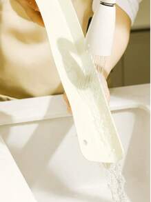 1 pièce Barrière anti-éclaboussures en silicone pour évier avec ventouse, pour protéger les vêtements contre les éclaboussures d'eau