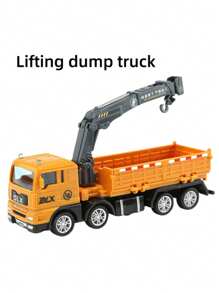 Children's Engineering Machinery Toy Kit, Life Trailer, Crane, Life Lift Truck, Tanker Truck, Toy Bus, Truck Model, Large Toy Truck, Toy Tractor, Forklift, Bus Model