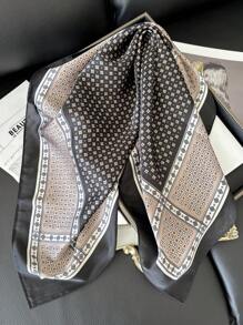 1pc Hair Accessories Scarfs For Men Women Female Neck Scarf Square Hair Scarves Head Band Shawls Wraps Neckerchief Bandana Women