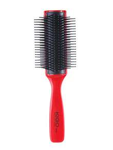 9 Row Detangler Brush,Hair Brush For Women Men Curly Wet Or Dry Hair Classic Detangling Brushes 9 Row For Natural Thick Hair, Blow Styling Separating, Shaping Defining Curls Tools Travel Bristle Hairbrush Classic Styling Curly Hair Brush For Detangling, Separating, Shaping. For Women And Men Wet Or Dry Hair - Multicolor - View 12
