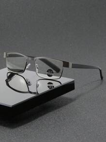 Gafas de lectura diarias de 3 piezas con múltiples colores para hombres y mujeres de mediana edad y ancianos con aumento de +1.0x a +4.0x, bisagras de resorte de metal y enfoque automático contra la luz azul