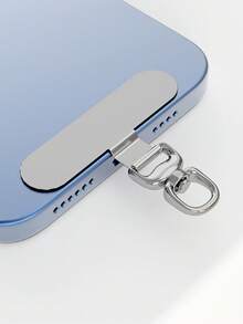 360° Rotatable Stainless Steel Phone Lanyard Hook -  Metal Pad Washer For Secure Phone Strap Attachment