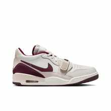 Nike נעלי כדורסל Jordan Legacy 312 "שנת הנחש" מהדורה מוגבלת לשנה החדשה הסינית, נוחות, רב-תכליתיות, נגד החלקה, עמידות, נמוכות, רטרו, בז'-חום, גברים - לבן ואדום - ראה 2
